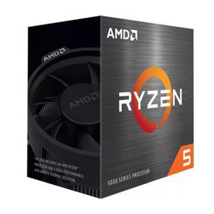 CPU AMD Ryzen 5 5600X (100-100000065BOX) – 6 Nhân 12 Luồng, Xung 4.6GHz, Socket AM4, Hiệu Năng Gaming Vượt Trội