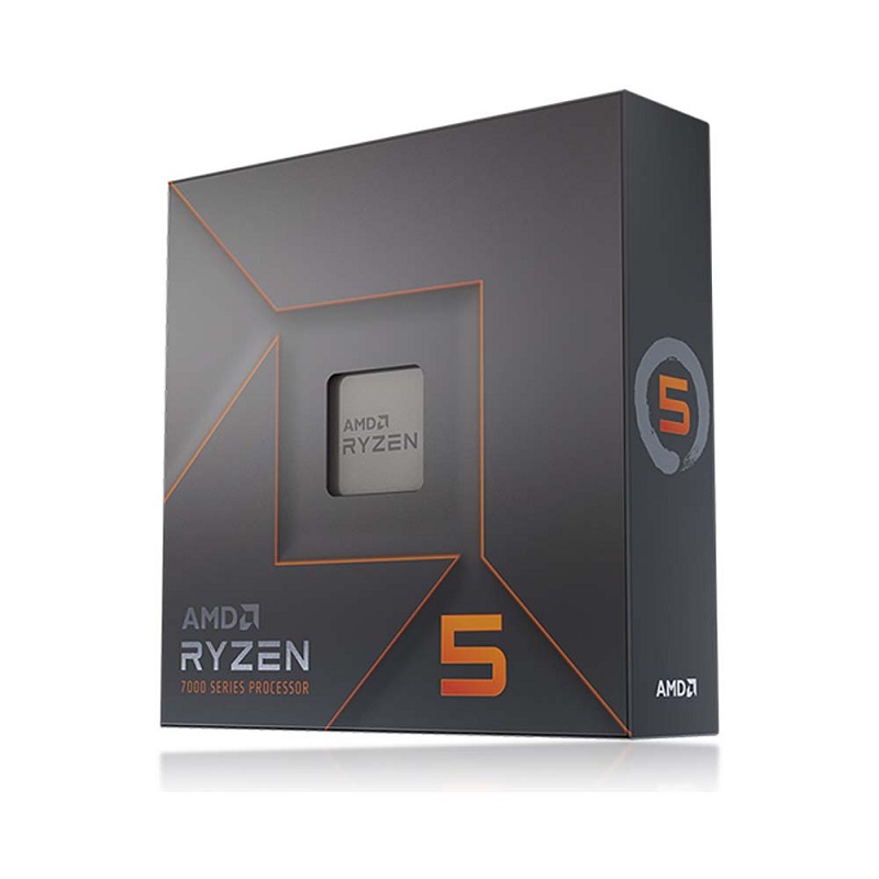 CPU AMD Ryzen 5 7600 (100-100001015BOX) – 6 Nhân 12 Luồng, Xung 5.1GHz, Socket AM5, Kèm Tản Nhiệt Wraith Stealth, Hỗ Trợ DDR5 & PCIe 5.0