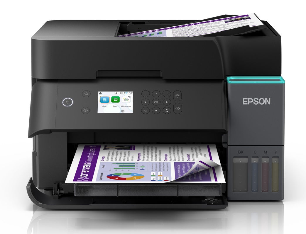 Máy in phun màu đa năng Epson EcoTank L6370 A4 Wi-Fi Duplex All-in-One Ink Tank Printer