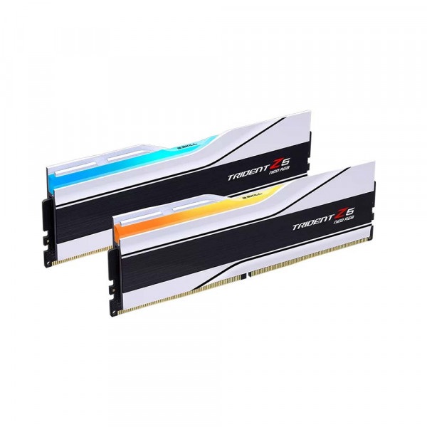RAM G.Skill Trident Z5 DDR5 32GB 6000MHz LED màu trắng cho Desktop (F5-6000J3636F32GX1-TZ5RW)