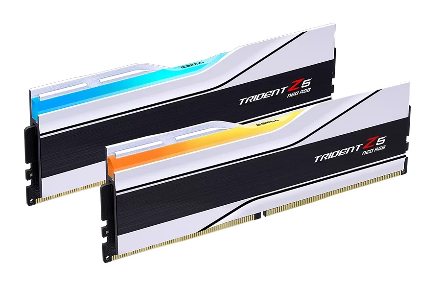 RAM G.Skill Trident Z5 Neo DDR5 32GB (2x16GB) 6400MHz LED màu trắng cho Desktop (F5-6400J3239G16GX2-TZ5NRW)