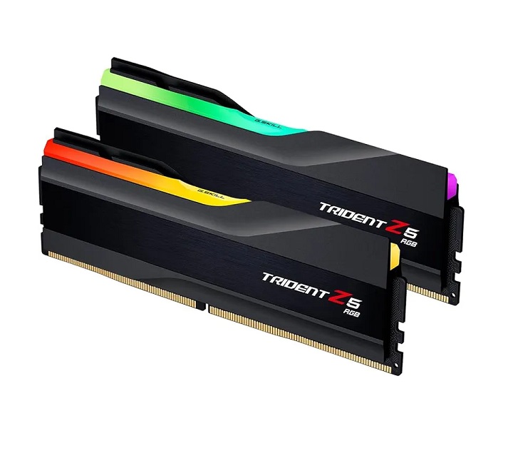 RAM G.Skill Trident Z5 DDR5 64GB (2x32GB) 6400MHz LED màu đen cho Desktop (F5-6400J3239G32GX2-TZ5RK)