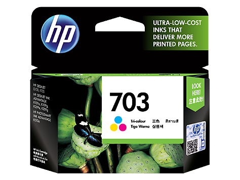 Mực in HP 703 Tri-color Original Ink Advantage Cartridge (CD888AA)