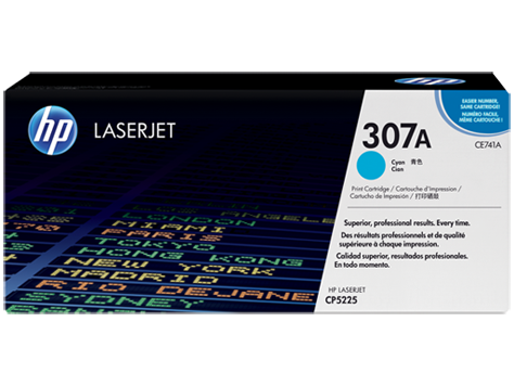Mực in HP 307A Cyan Original LaserJet Toner Cartridge (CE741A)