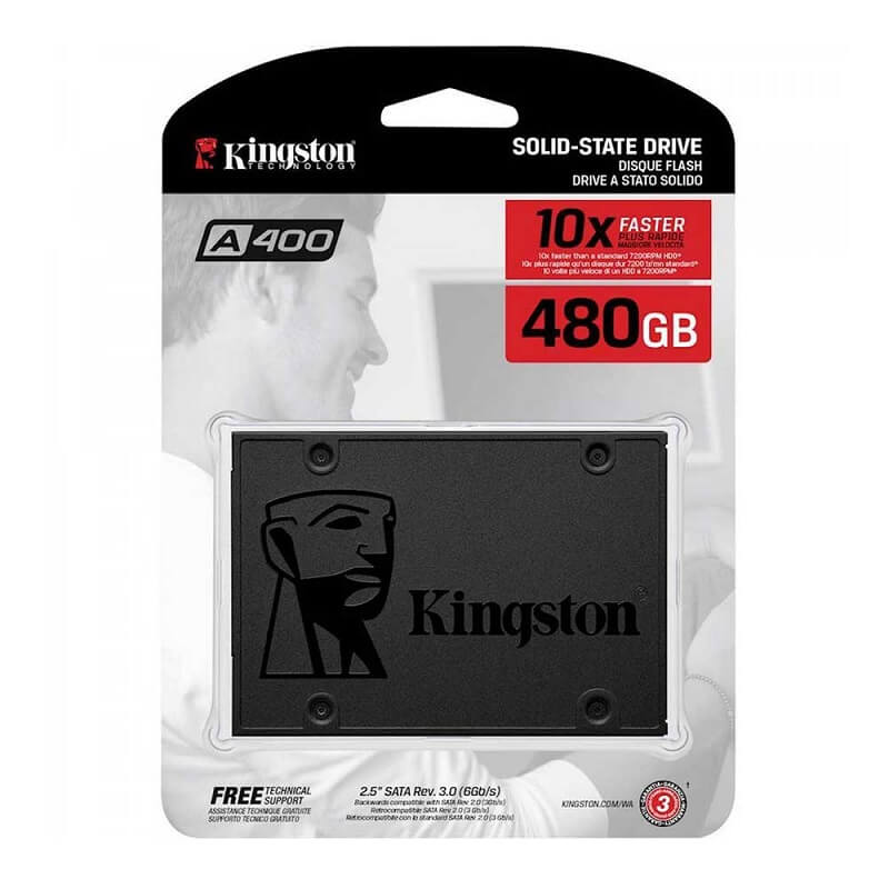 Ổ cứng SSD Kingston A400 2.5-Inch SATA III 480GB SA400S37/480G
