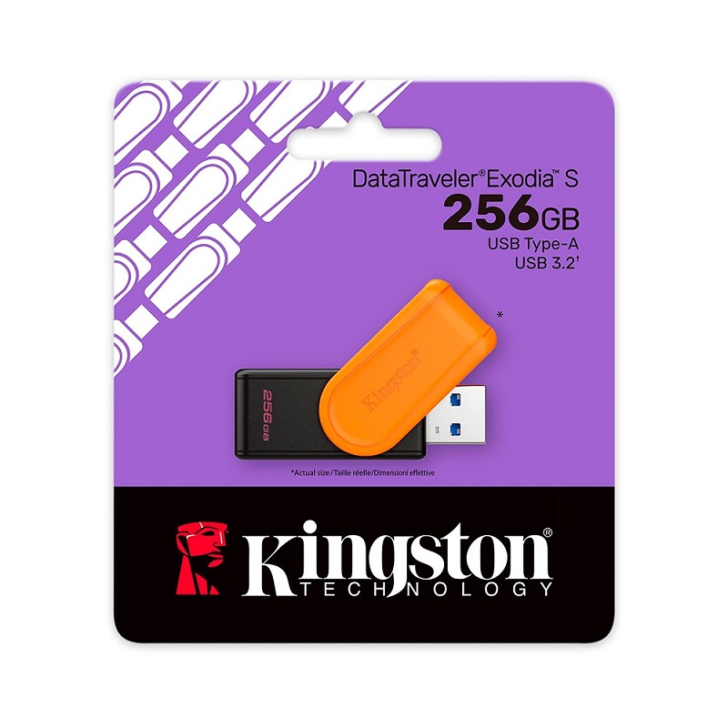 USB Kingston DataTraveler Exodia S 256GB USB 3.2 Gen 1 (DTXS/256GB)