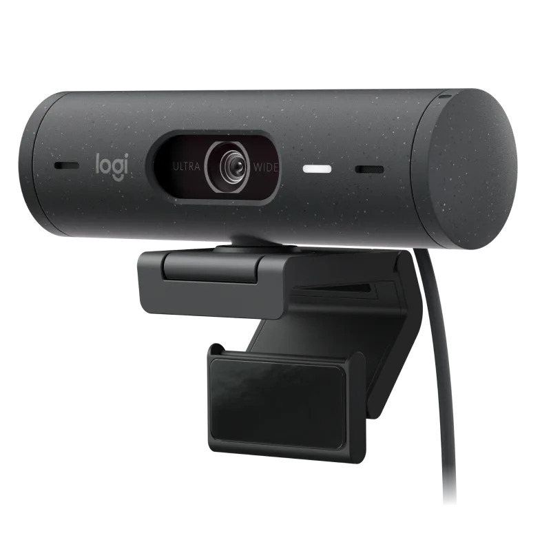 Webcam Logitech Brio 500 FULL HD màu đen (GRAPHITE)