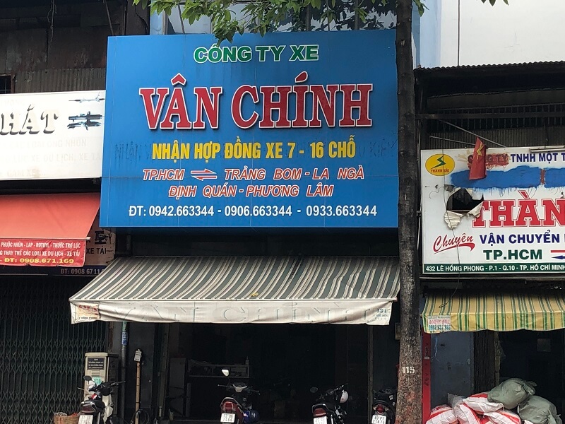 Chành Xe Gửi Hàng Vân Chính Sài Gòn-Đồng Nai, 434 Lê Hồng Phong, Phường ...