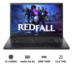 Laptop Acer Aspire 7 A715-76-53PJ (I5-12450H/16GB/512GB PCIE/15.6 FHD/WIN11/ĐEN)