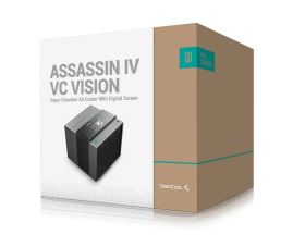 Tản nhiệt khí Deepcool ASSASSIN IV VC VISION – Phiên bản màu đen, hiệu suất cao, thiết kế sang trọng cho CPU mạnh