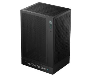 Case Deepcool CH170 Digital – Vỏ máy Mini-ITX màu đen, thiết kế nhỏ gọn, màn hình số hiển thị nhiệt độ