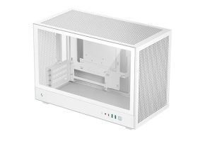 Case Deepcool CH260 WH – Vỏ máy m-ATX màu trắng, thiết kế nhỏ gọn, mặt lưới thoáng khí