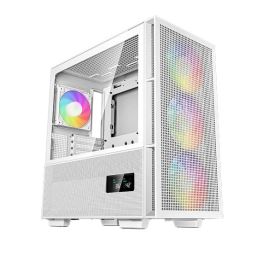 Case Deepcool CH560 Digital WH – Vỏ máy tính Mid-tower ATX, mặt số hiển thị Digital, ARGB, màu trắng