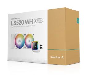 Tản nhiệt nước AIO Deepcool LS520 WH – Phiên bản màu trắng, hiệu suất cao, tản mát tối ưu cho PC