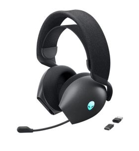 Tai nghe gaming không dây Dell Alienware Pro Dark Side of the Moon – Âm thanh vòm chân thực, kết nối siêu tốc, thiết kế mạnh mẽ