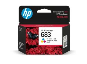 Hộp mực in HP 683 Tri-color chính hãng đã có mực dùng cho máy in HP DeskJet Ink Advantage (7FP38ZA)