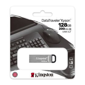 USB Kingston DataTraveler Kyson 128GB USB 3.2 Gen 1 vỏ kim loại (DTKN/128GB)