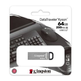 USB Kingston DataTraveler Kyson 64GB USB 3.2 Gen 1 vỏ kim loại (DTKN/64GB)