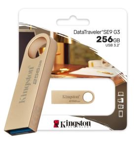 USB Kingston DataTraveler SE9 G3 256GB USB 3.2 Gen 1 vỏ kim loại (DTSE9G3/256GB)