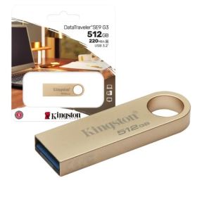 USB Kingston DataTraveler SE9 G3 512GB USB 3.2 Gen 1 vỏ kim loại (DTSE9G3/512GB)