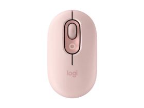 Chuột Không Dây Logitech POP Rose – Hỗ trợ Emoji, Kết nối Bluetooth/Wireless, Màu Hồng
