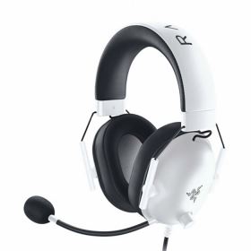 Tai nghe có dây Razer BlackShark V2 X White RZ04-03240700 – chính hãng, gaming headset màu trắng, âm thanh 7.1, mic khử ồn