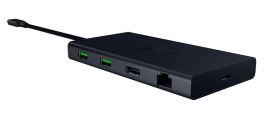 Thiết Bị Chuyển Đổi Razer USB-C Dock RC21-0225 – Hub 11 Trong 1 Cao Cấp, Kết Nối Đa Năng, Chính Hãng