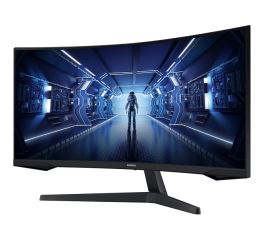 Màn hình cong Samsung LC34G55TWWEXXV 34 inch WQHD 165Hz – Góc nhìn rộng, tối ưu trải nghiệm game và công việc đa nhiệm